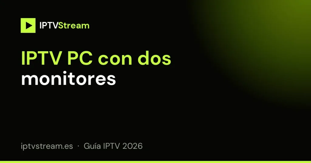 IPTV PC en portátil y monitor