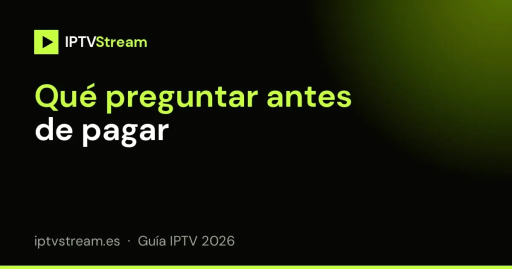 Preguntas al soporte antes de contratar el mejor IPTV España